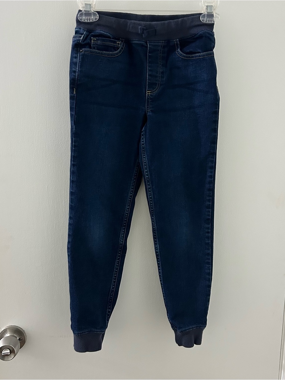 Primary Kids Jeans with elastic waist and ankle